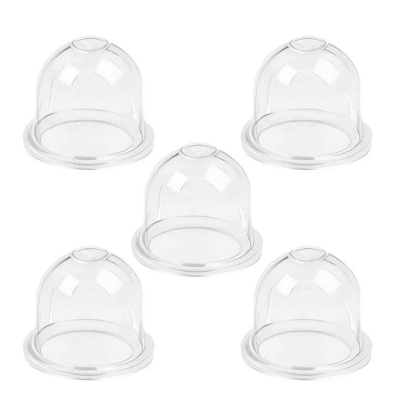 FLYPIG 5 Pack Carburetor Primer Bulb for Stihl BG55 HS45 FS90 FS40C FS45 FS55 FS80 BG85 BG56C HS45 0057003 0057004 fits Echo Zama Husqvarna 2 Cycle Small Engine String Trimmer Weedeater Leaf Blower - Image 1